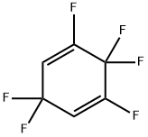 1,4-Cyclohexadiene, 1,3,3,5,6,6-hexafluoro- Struktur