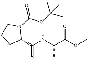 L-Alanine, 1-[(1,1-dimethylethoxy)carbonyl]-L-prolyl-, methyl ester