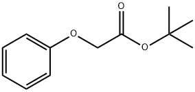 Acetic acid, 2-phenoxy-, 1,1-dimethylethyl ester Struktur