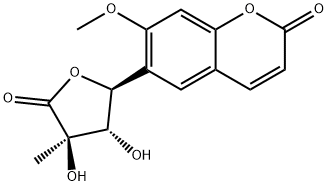 Hydramicromelin B Struktur