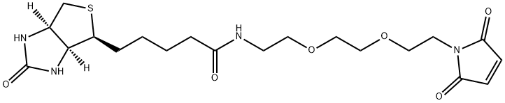 Biotin-PEG3-Mal Struktur