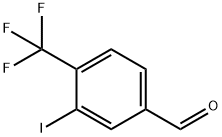 Benzaldehyde, 3-iodo-4-(trifluoromethyl)- Struktur