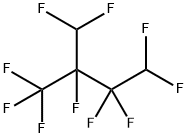 Butane, 2-(difluoromethyl)-1,1,1,2,3,3,4,4-octafluoro- Struktur