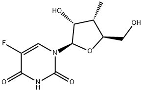 3'-Deoxy-3'--C-methyl-5-fluorouridine Struktur