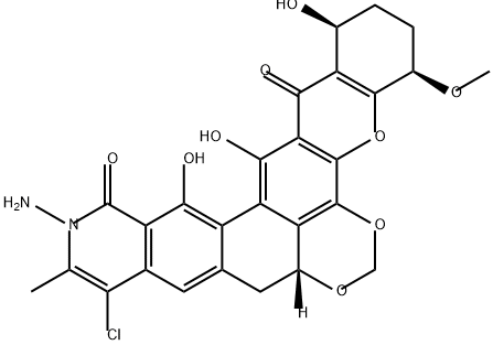 chloroalbofungin Struktur