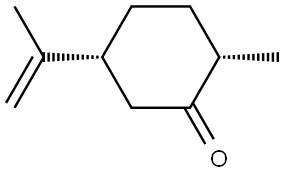 (Z)-dihydrocarvone,cis-2-methyl-5-(1-methylethenyl)-cyclohexanone,cis-p-menth-8-en-2-one Struktur