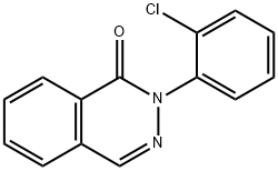 2-(2-Chlorophenyl)-1(2H)-phthalazinone Struktur