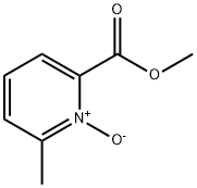 2-Pyridinecarboxylic acid, 6-Methyl-, Methyl ester, 1-oxide Struktur