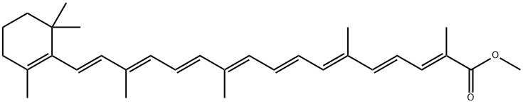 METHYLBETAAPO8CAROTENATE Struktur