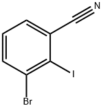 Benzonitrile, 3-bromo-2-iodo- Struktur