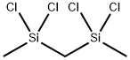 Silane, 1,1'-methylenebis[1,1-dichloro-1-methyl- Struktur