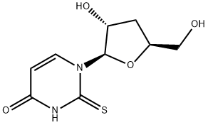 3'-Deoxy-2'-thiouridine Struktur