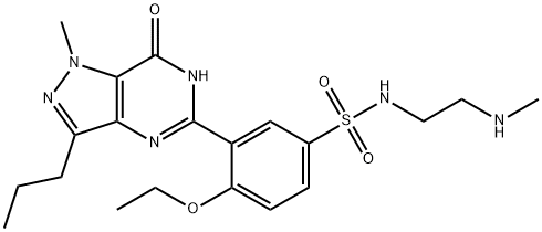 Descarbon Sildenafil Struktur