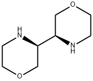 3,3'-Bimorpholine, (3S,3'S)- Struktur