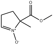 2H-Pyrrole-2-carboxylicacid,3,4-dihydro-2-methyl-,methylester,1-oxide(9CI) Struktur