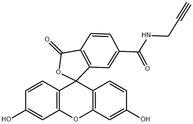 FAM alkyne, 6-isomer Struktur