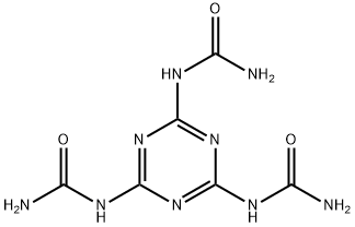 Urea, N,N'',N''''-1,3,5-triazine-2,4,6-triyltris- (9CI) Struktur