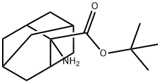 tert-butyl 2-aminoadamantane-2-carboxylate Struktur