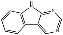 9H-Pyrimido[4,5-b]indole Struktur