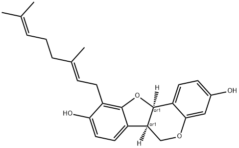 Lespedezin Struktur