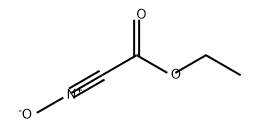 Carbonocyanidic acid, ethyl ester, N-oxide Struktur