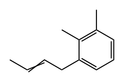 BENZENE,1-(2-BUTENYL)-2,3-DIM Struktur