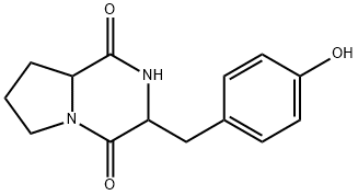 Cyclo(Tyr-Pro) Struktur