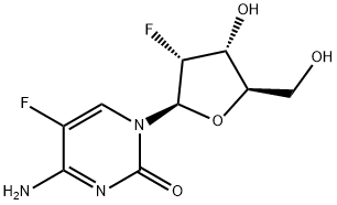 Cytidine, 2'-deoxy-2',5-difluoro- Struktur