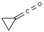 Methanone, cyclopropylidene- Struktur