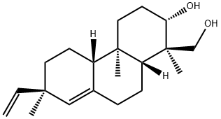 8(14),15-Isopimaradiene-3,18-diol Struktur