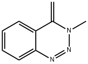 1,2,3-Benzotriazine, 3,4-dihydro-3-methyl-4-methylene- Struktur