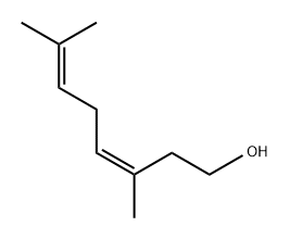 iso-Geraniol Struktur