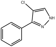 1H-Pyrazole, 4-chloro-3-phenyl- Struktur