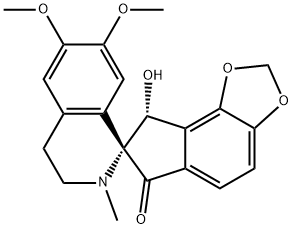 (-)-YENHUSOMIDINE Struktur