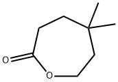 2-Oxepanone, 5,5-dimethyl- Struktur