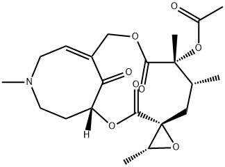 ACETYLFUKINOTOXIN Struktur