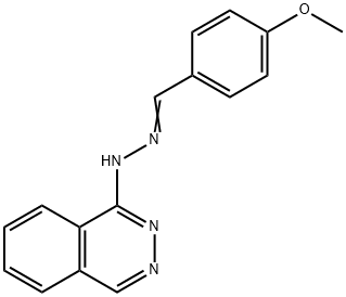 hydralazine 4-anisaldehyde hydrazone Struktur