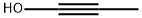 1-Propyn-1-ol (7CI,8CI,9CI) Struktur