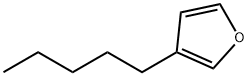 Furan, 3-pentyl- Struktur