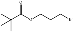 Propanoic acid, 2,2-dimethyl-, 3-bromopropyl ester Struktur