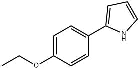 1H-Pyrrole,2-(4-ethoxyphenyl)-(9CI) Struktur