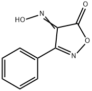 4,5-Isoxazoledione, 3-phenyl-, 4-oxime Struktur