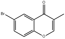 JR-13554, 6-Bromo-3-methyl-4H-chromen-4-one, 97% Struktur