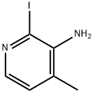 3-Pyridinamine, 2-iodo-4-methyl- Struktur