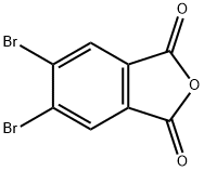 4,5-ジブロモフタル酸無水物 化學構(gòu)造式