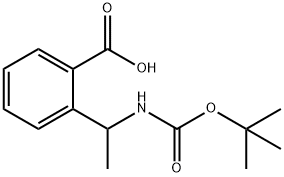 2-[1-[[(1,1-dimethylethoxy)carbonyl]amino]ethyl] Struktur