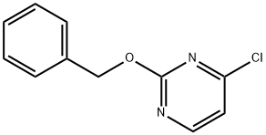 2-(Benzyloxy)-4-chloropyrimidine Struktur