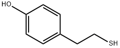 Phenol, 4-(2-mercaptoethyl)- Struktur