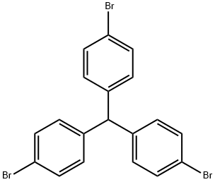 Benzene, 1,1',1''-methylidynetris[4-bromo- Struktur