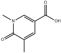 3-Pyridinecarboxylicacid,1,6-dihydro-1,5-dimethyl-6-oxo-(9CI) Struktur